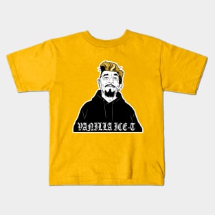 80's Rapper Mashup - VANILLA  ICE-T Kids T-Shirt